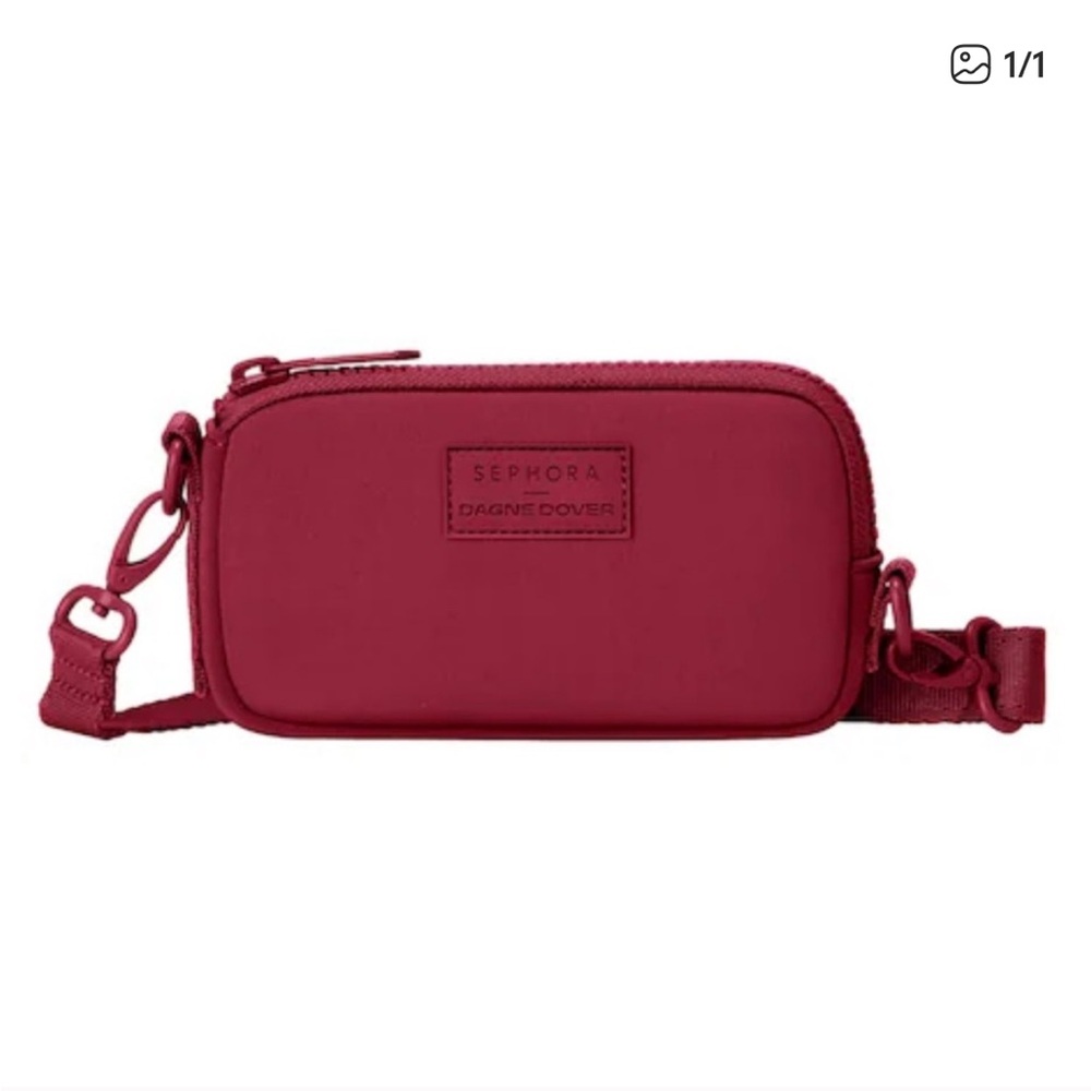 ♥️Sephora & Dagne Dover Red Crossbody Phone Sling/Bag